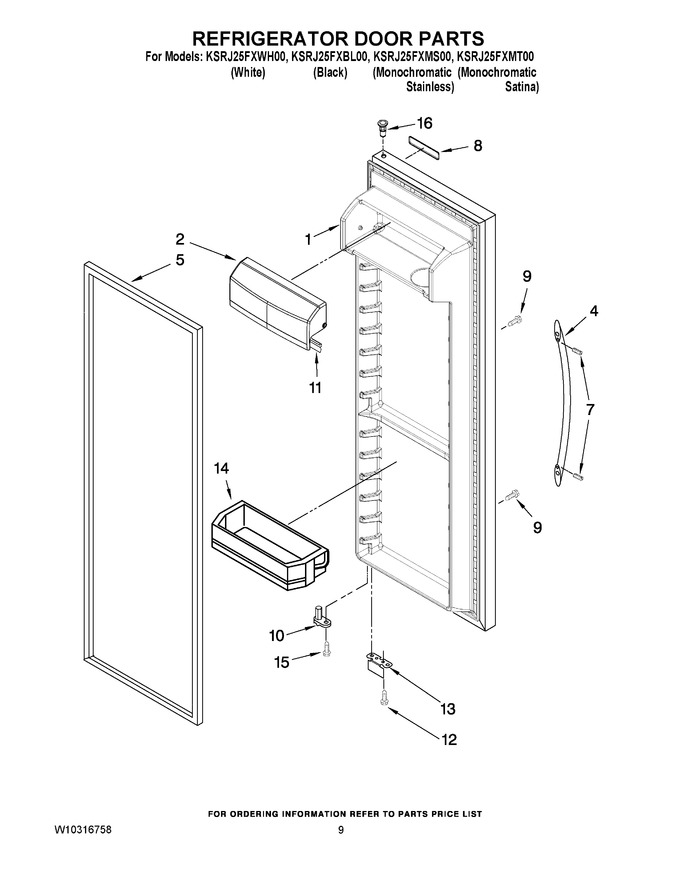 Diagram for KSRJ25FXWH00