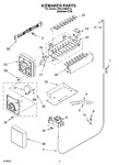 Diagram for 12 - Icemaker Parts, Parts Not Illustrated