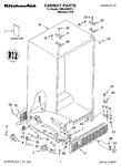 Diagram for 01 - Cabinet Parts