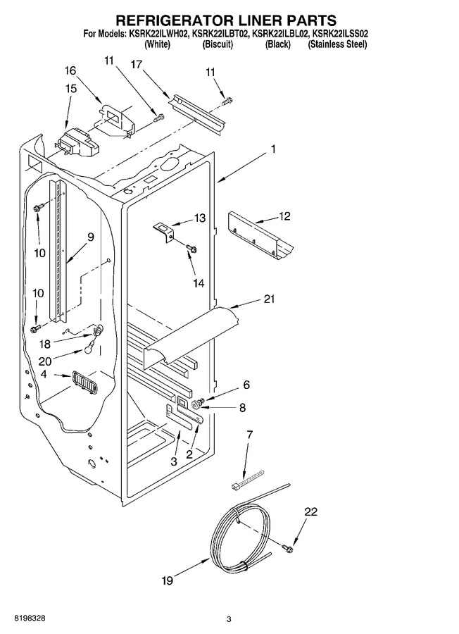 Diagram for KSRK22ILSS02