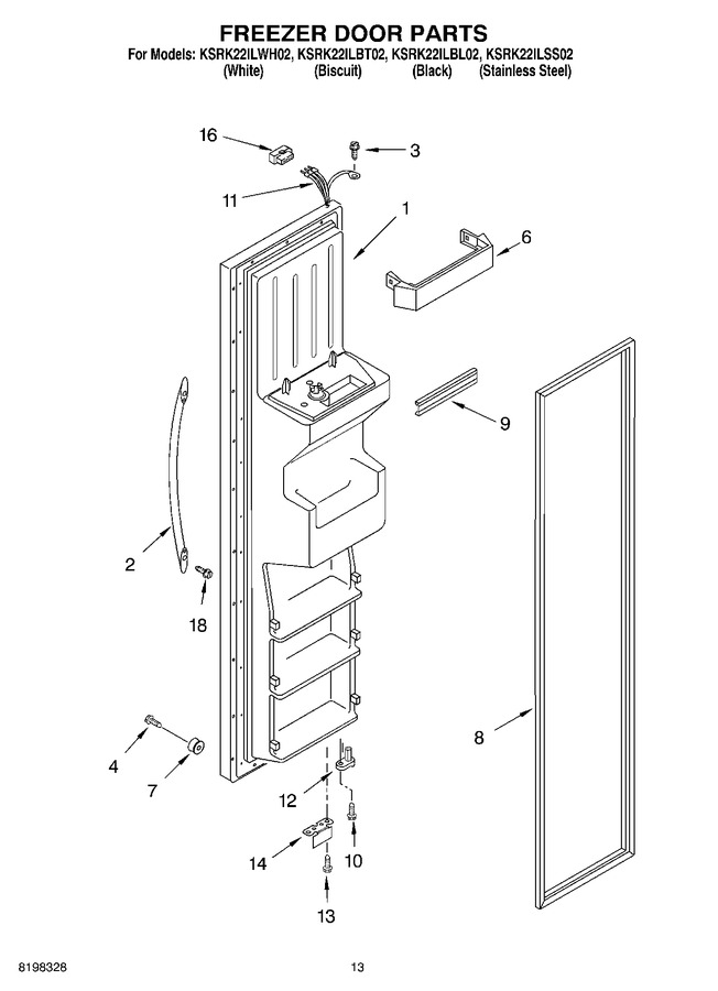 Diagram for KSRK22ILBT02