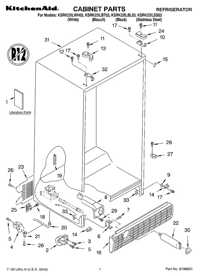 Diagram for KSRK22ILSS03