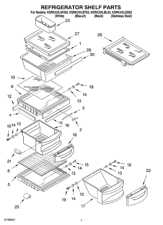 Diagram for KSRK22ILBT03