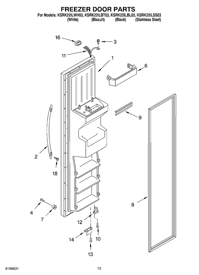 Diagram for KSRK22ILBL03