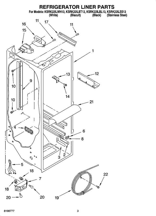 Diagram for KSRK22ILBL13