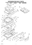 Diagram for 05 - Refrigerator Shelf Parts