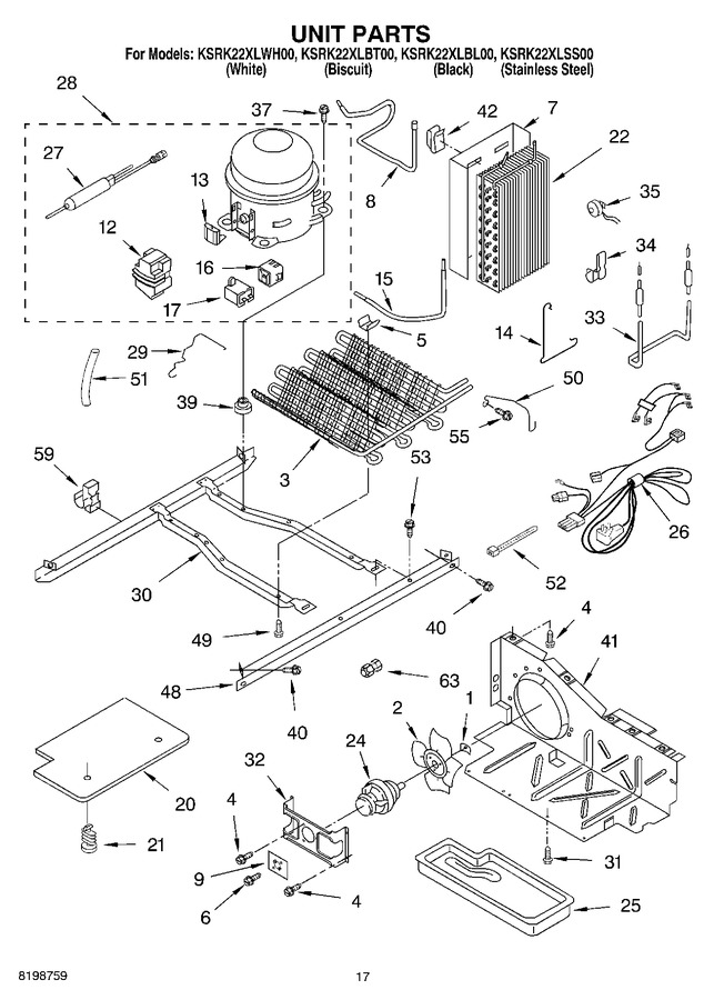 Diagram for KSRK22XLBT00