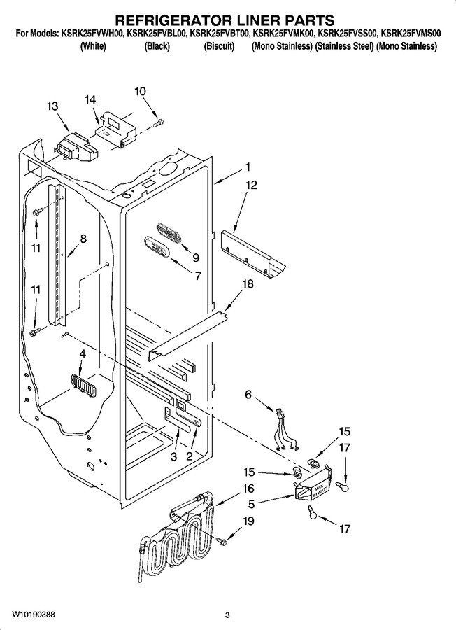 Diagram for KSRK25FVMS00