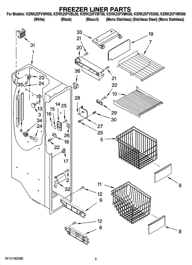 Diagram for KSRK25FVBT00