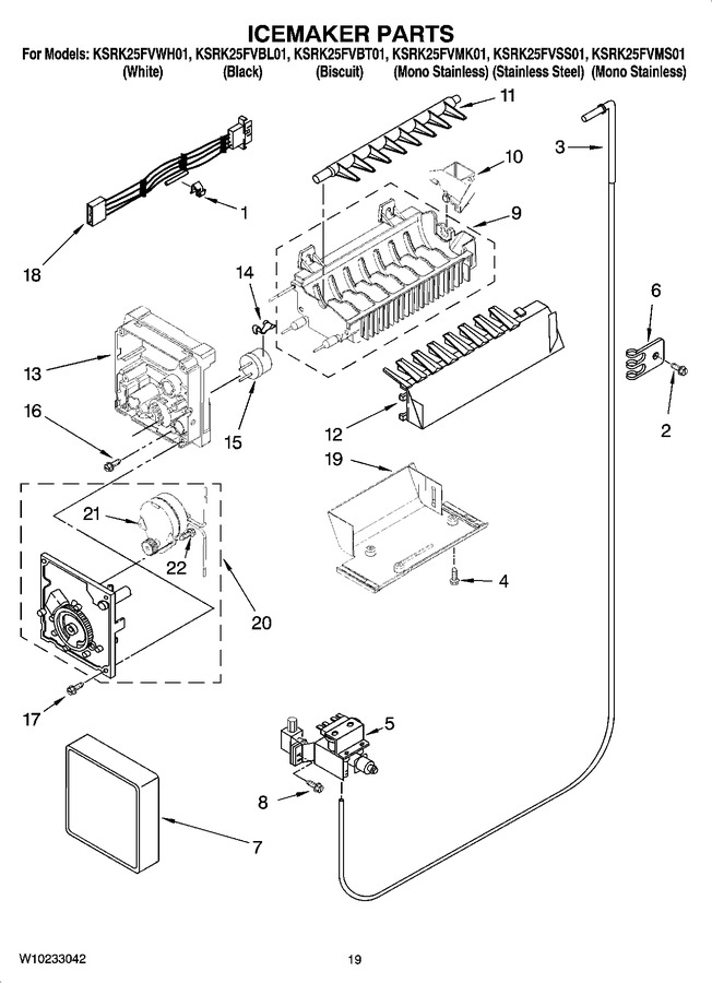 Diagram for KSRK25FVMS01