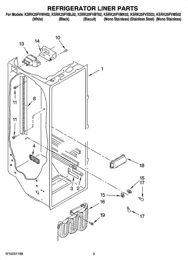 Diagram for KSRK25FVWH02