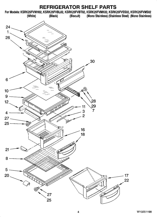 Diagram for KSRK25FVWH02