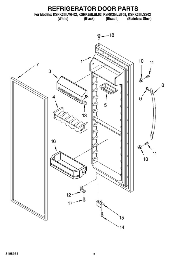 Diagram for KSRK25ILBT02