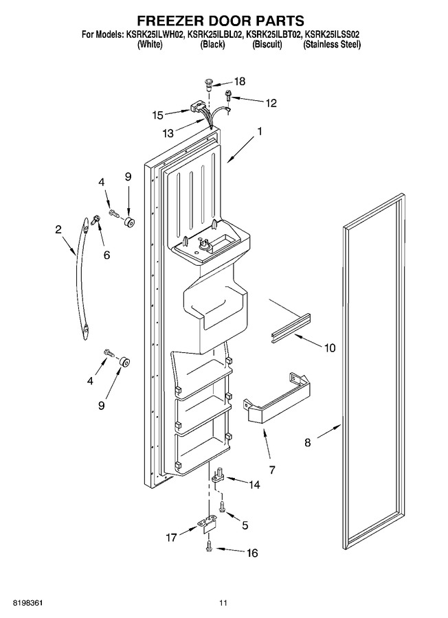 Diagram for KSRK25ILBT02