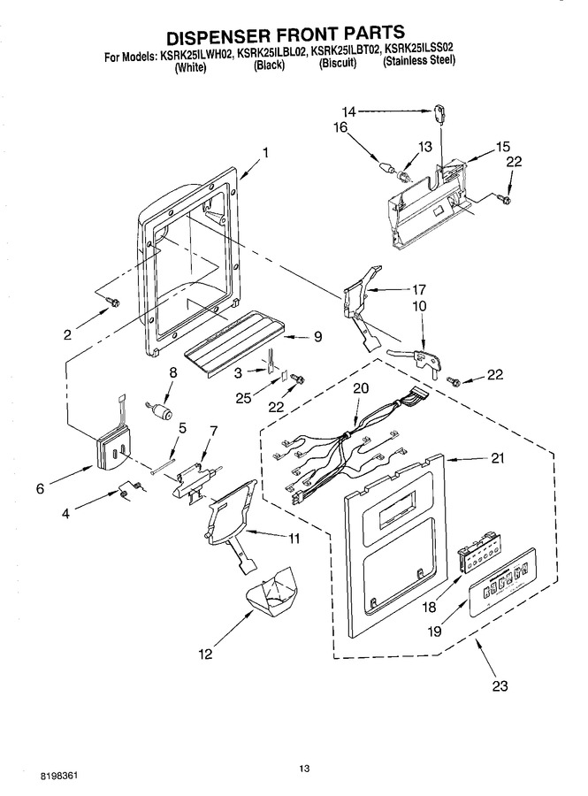 Diagram for KSRK25ILSS02