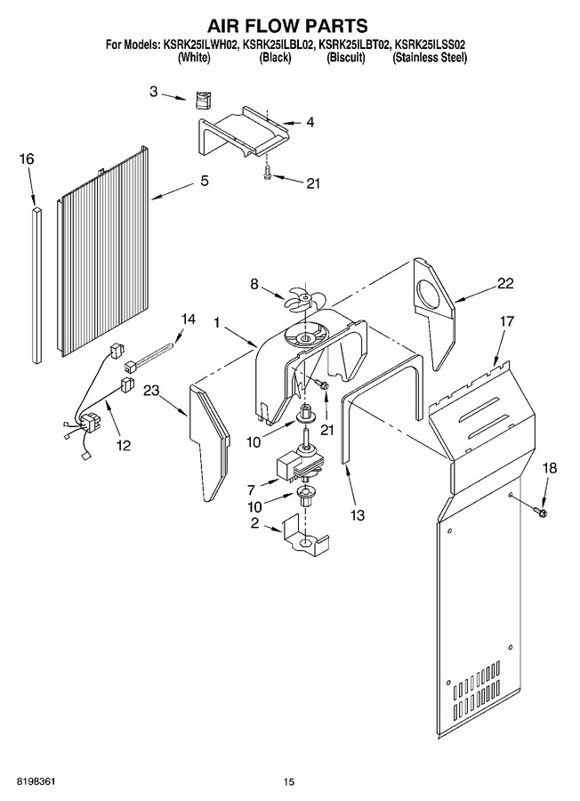 Diagram for KSRK25ILBL02