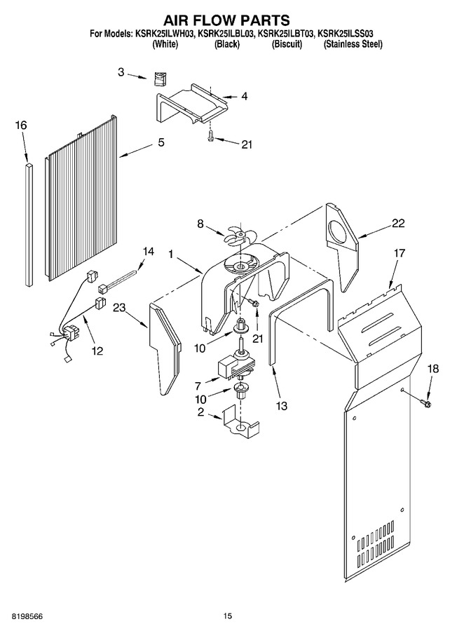 Diagram for KSRK25ILBL03