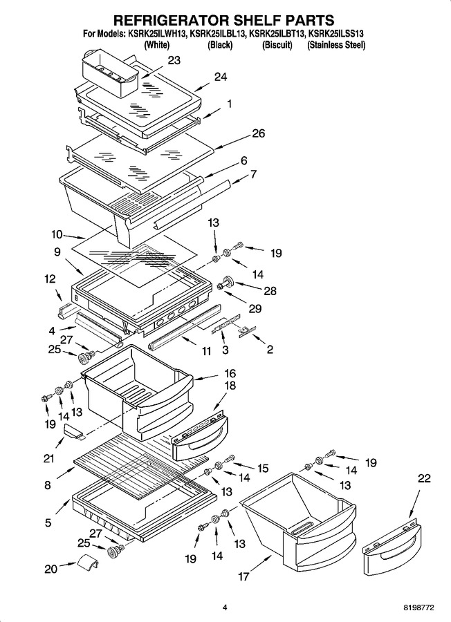 Diagram for KSRK25ILBL13