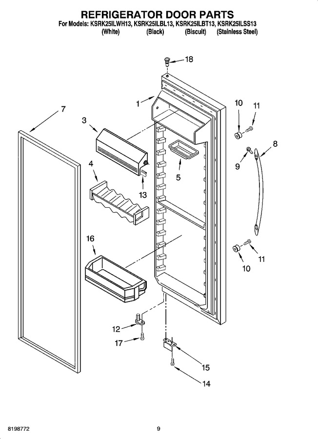 Diagram for KSRK25ILWH13