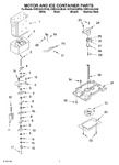 Diagram for 05 - Motor And Ice Container Parts