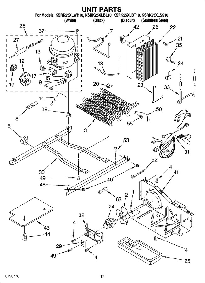 Diagram for KSRK25XLBT10