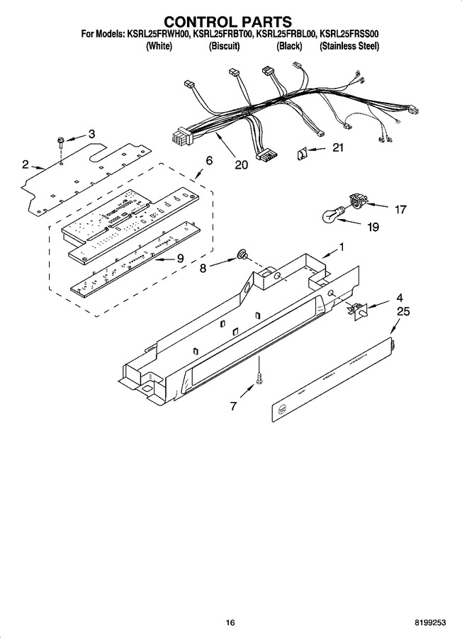 Diagram for KSRL25FRBL00