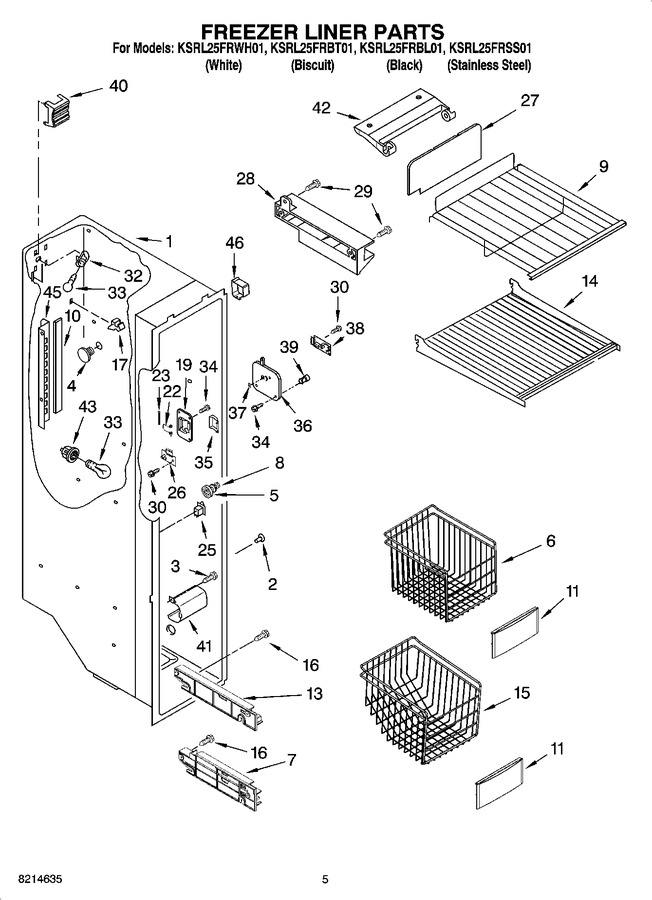 Diagram for KSRL25FRSS01