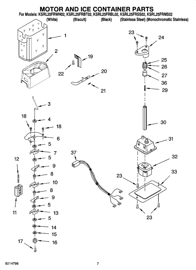 Diagram for KSRL25FRSS02