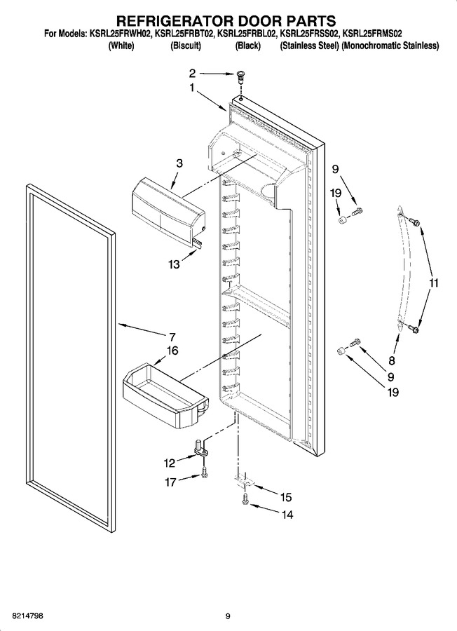 Diagram for KSRL25FRMS02