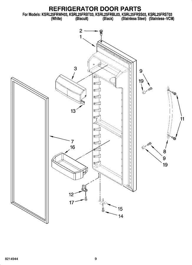 Diagram for KSRL25FRBT03