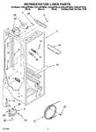 Diagram for 02 - Refrigerator Liner Parts