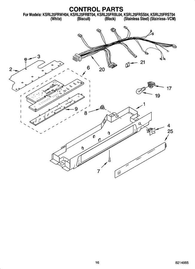 Diagram for KSRL25FRSS04