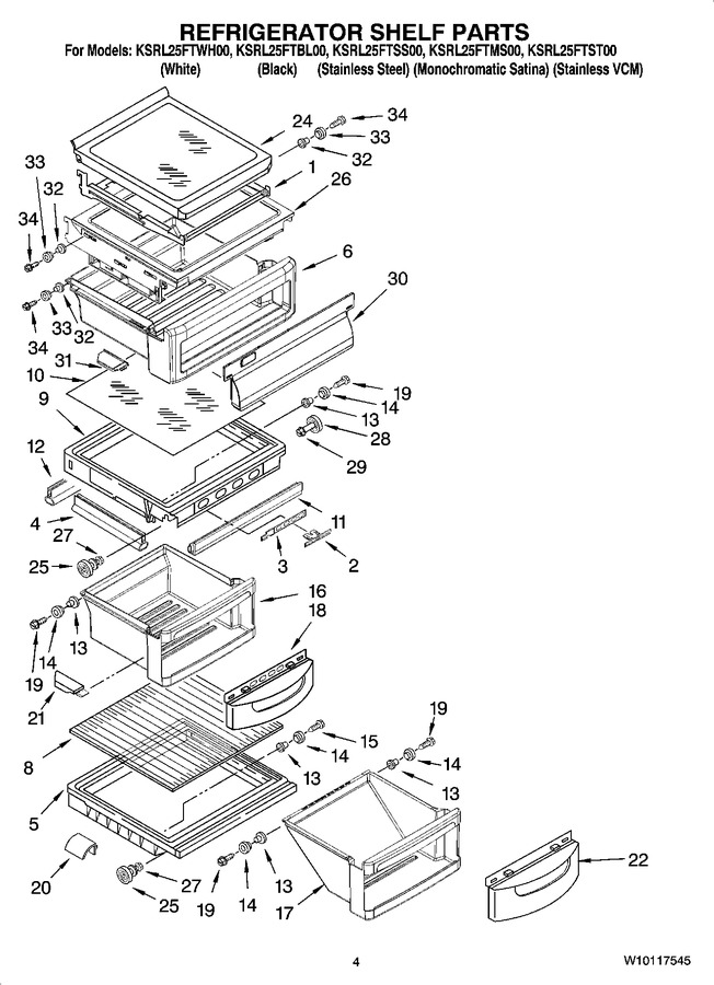 Diagram for KSRL25FTST00