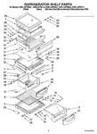 Diagram for 03 - Refrigerator Shelf Parts