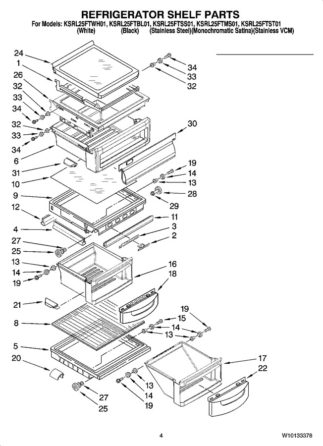 Diagram for KSRL25FTMS01