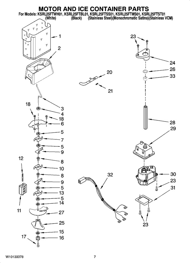 Diagram for KSRL25FTMS01