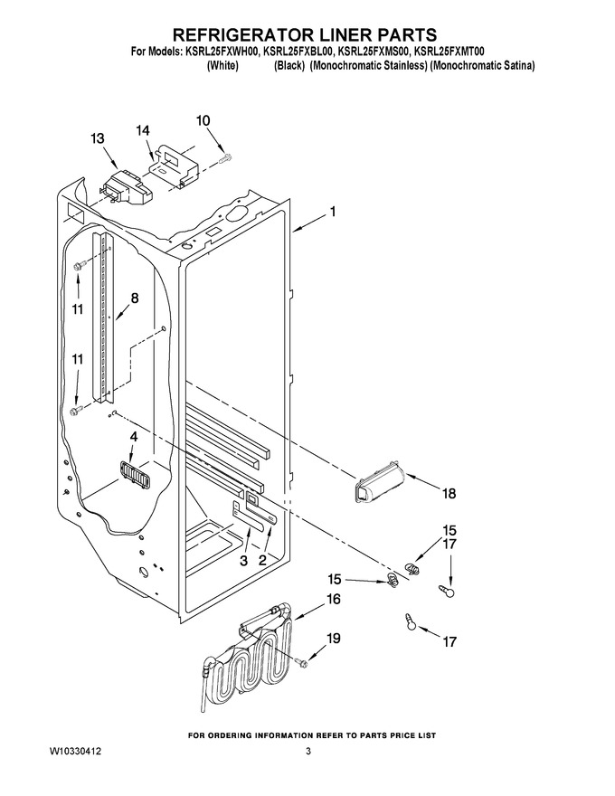 Diagram for KSRL25FXMS00