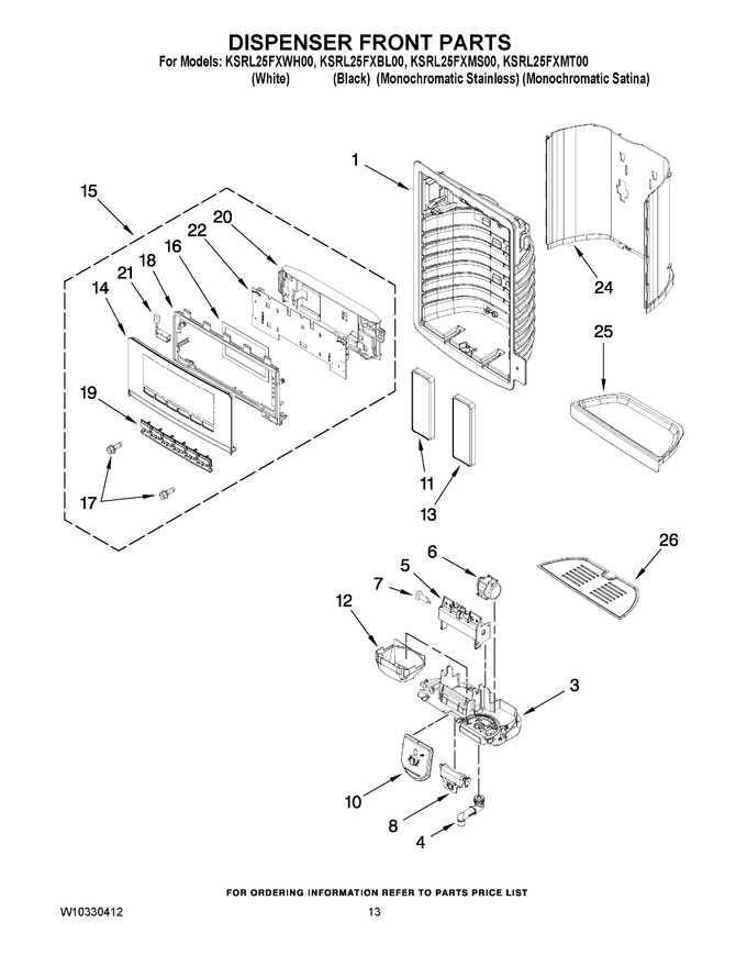 Diagram for KSRL25FXMS00