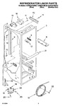 Diagram for 02 - Refrigerator Liner Parts