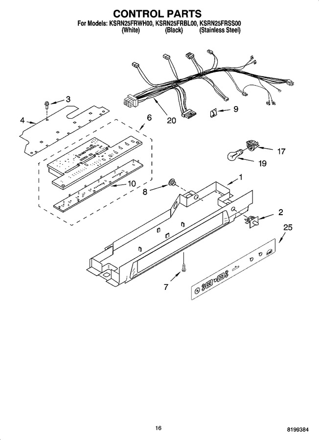 Diagram for KSRN25FRWH00