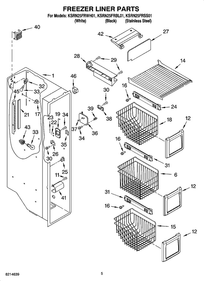 Diagram for KSRN25FRWH01