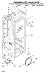 Diagram for 02 - Refrigerator Liner Parts