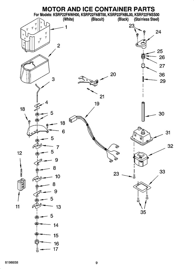 Diagram for KSRP22FNBL00