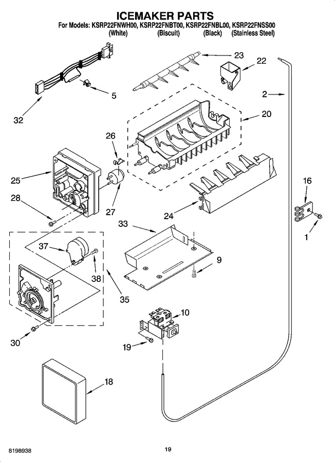 Diagram for KSRP22FNBT00