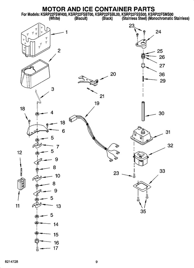 Diagram for KSRP22FSBT00