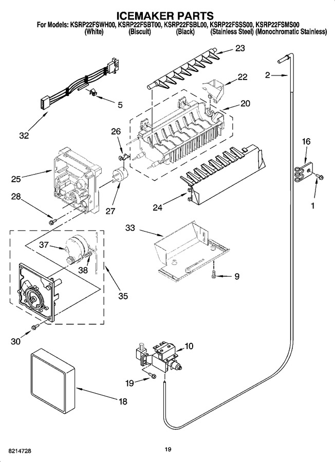 Diagram for KSRP22FSSS00