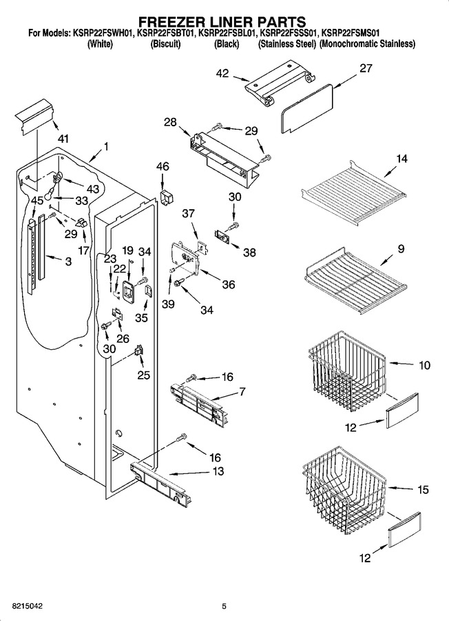 Diagram for KSRP22FSSS01