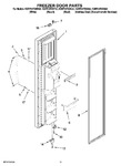 Diagram for 08 - Freezer Door Parts