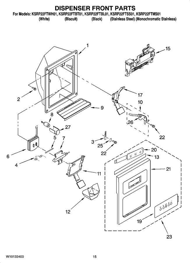 Diagram for KSRP22FTSS01