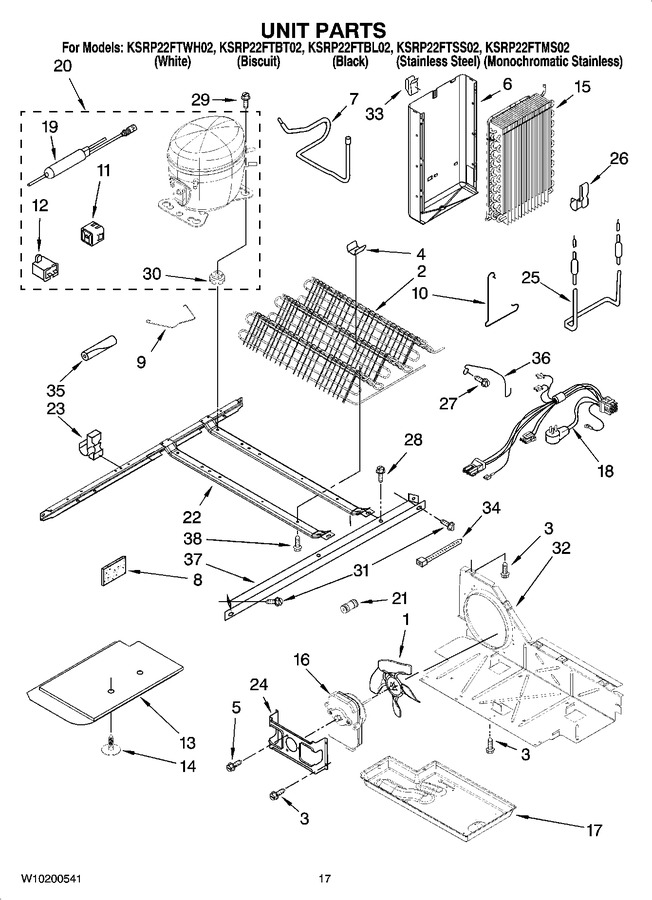 Diagram for KSRP22FTSS02